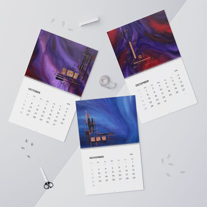 2025 Fine Art Wall Calendar