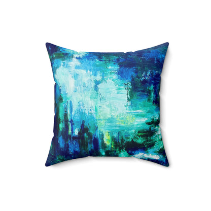 Square Pillow - Mystic Lagoon