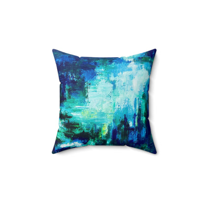 Square Pillow - Mystic Lagoon