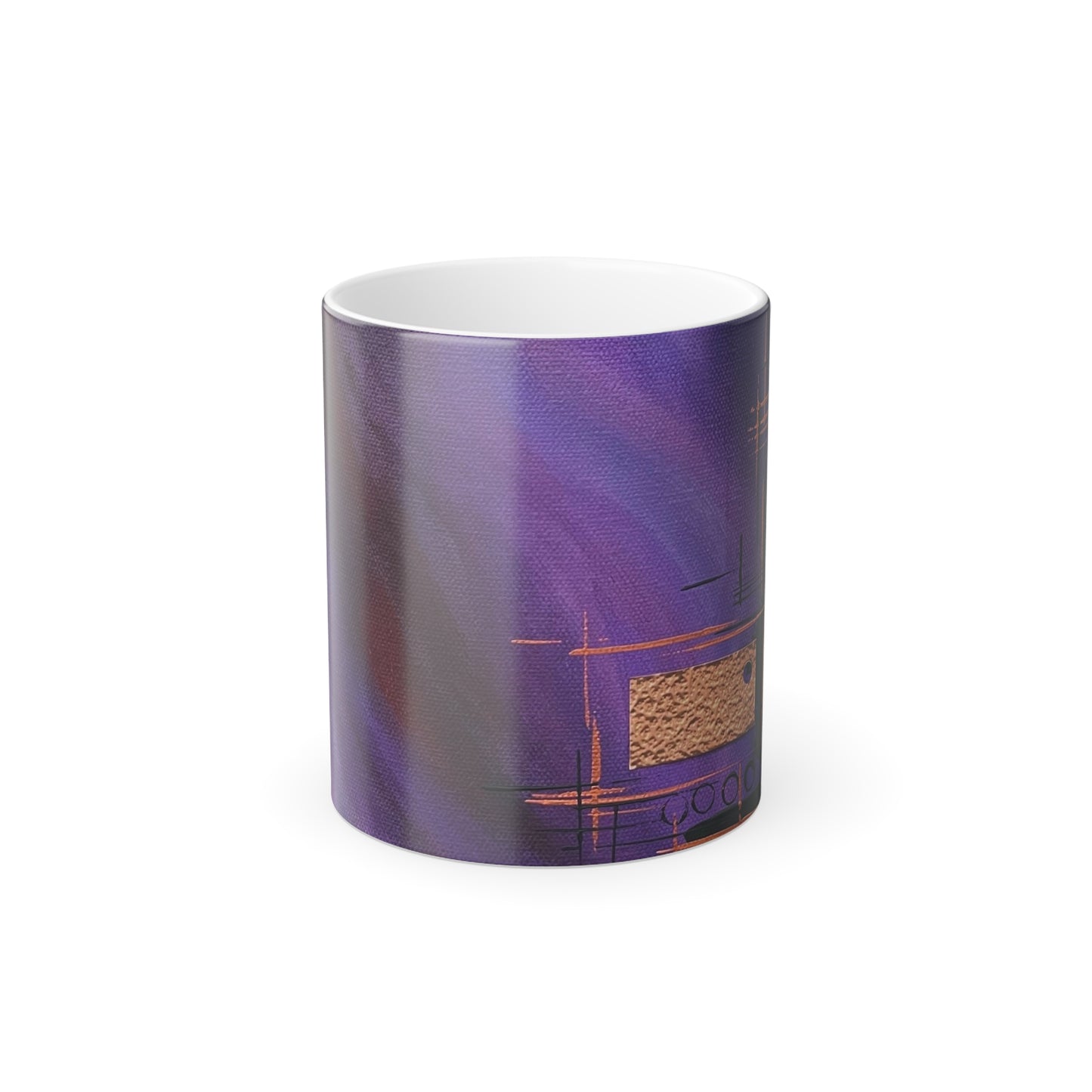 Turbulent Tranquility - Color Morphing Mug